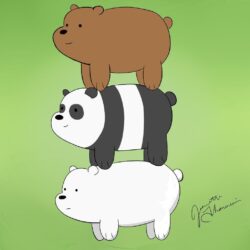 We Bare Bears by invaderzims