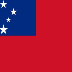 Samoa Flag UHD 4K Wallpapers