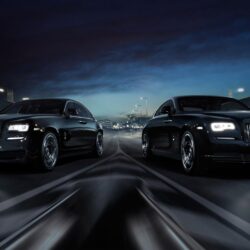 2016 Rolls Royce Ghost Wraith Black Badge Wallpapers
