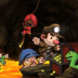 spelunky game hd widescreen wallpapers / games backgrounds