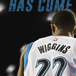 I made an Andrew Wiggins phone wallpaper! Let me know what you