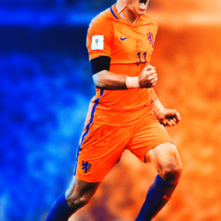 Arjen Robben lockscreen • FootyGraphic ⚽ Football lockscreens