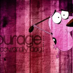 Courage, the cowardly dog by xanne