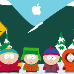 SUPER HD Vector South Park Apple Wallpapers
