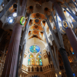 Sagrada Família Inside View Wallpapers – Travel HD Wallpapers