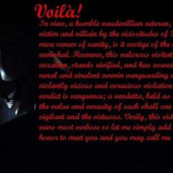 V for Vendetta Wallpapers by RejektedAngel