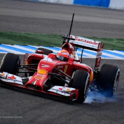 Kimi Raikkonen, Ferrari, Jerez, 2014 HD Wallpapers