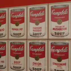 American Artist, Andy Warhol Campbells Soup Poster, Arts