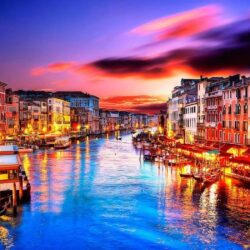Venice Italy at Night