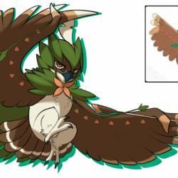 Decidueye Redesign by RequiemBeatz