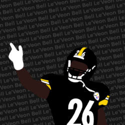 I made another wallpaper, this one with Le’Veon Bell : steelers