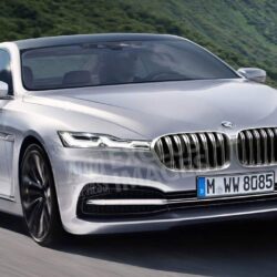 2019 BMW 7Series Rear Wallpapers For iPhone
