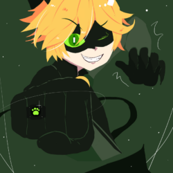 Cat Noir 2d Pictures to Pin