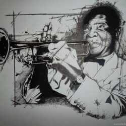 Louis Armstrong By N4ndrom4n On DeviantArt Desktop Backgrounds