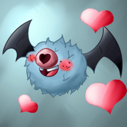 Woobat, Flying Type Contest by Syico