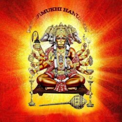 FREE Download Beautiful Panchmukhi Hanuman Wallpapers