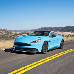 Blue Aston Martin Vanquish HD Wallpapers Car Pictures Website