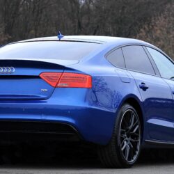 Audi A5 Blue Wallpapers 4K 5K