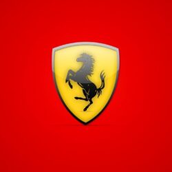 Red Ferrari Logo Backgrounds Wallpapers Desktop Wallpapers