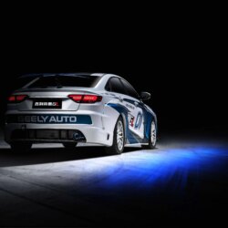 Geely Emgrand GL Race Car 2018 Rear View, HD Cars, 4k Wallpapers