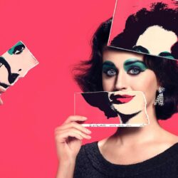 Katy Perry as Elizabeth Taylor Wallpapers