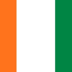Photos Ivory Coast Flag Stripes