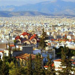 Download wallpapers athens, greece, city, building standard