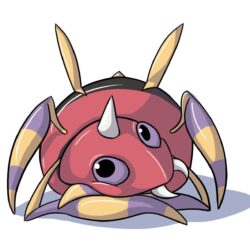 I drew Ariados. Look at those big ol’ eyes! : pokemon