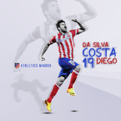 Diego Costa Atletico Madrid – Free Download HD Wallpapers