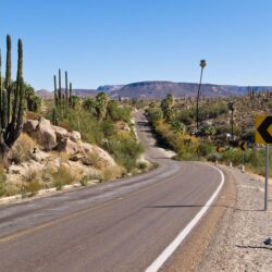 Accessibility: the new road to San Felipe makes it much easier to