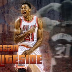 Hassan Whiteside Miami Heat 2016 Wallpapers