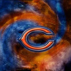 Wallpapers By Wicked Shadows: Chicago Bears 3D Logo Wallpapers