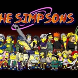 Download Naruto The Simpsons Wallpapers