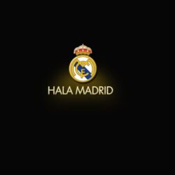 Real Logo Madrid Black Wallpapers Wallpapers