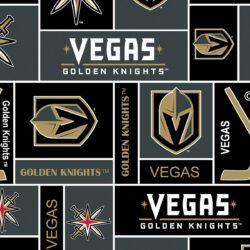 Vegas Golden Knights Fleece Fabric 60”