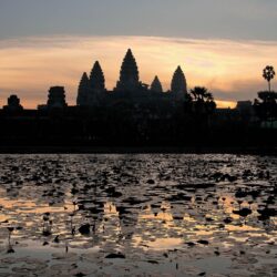Sunset At Angkor Cambodia – BUZZERG