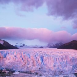 Perito Moreno Glacier at Sunrise Los Glaciares National Park