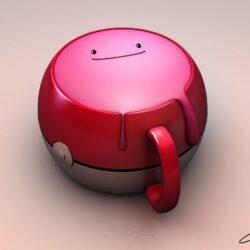 Wallpapers : ditto, cup, pokemon, 3D, cartoon