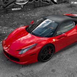 Description: The Wallpapers above is Red ferrari 458 italia Wallpapers