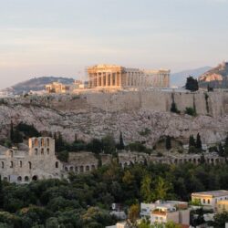 Acropolis, Athens city HD wallpapers