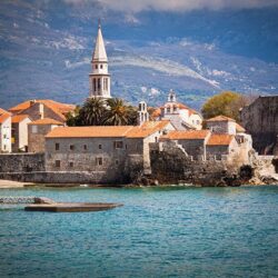 Photo Montenegro Budva Sea Cities Building