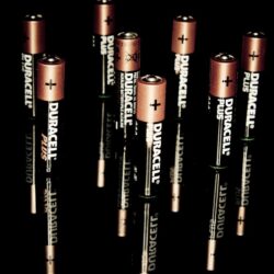 Wallpapers macro, background, Duracell, The battery is charged image