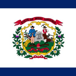 USA West Virginia Flag