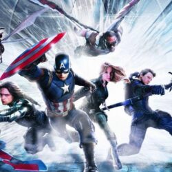 Captain America Civil War Poster Wallpapers HD For Desktop
