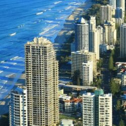 Gold Coast Australia Beach Line iPhone 6 Wallpapers HD