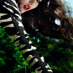 Wallpapers Liu Wen, Top Fashion Models 2015, model, brunette, red