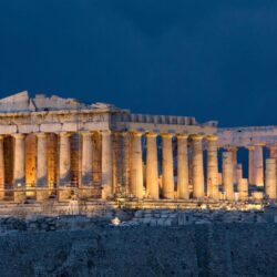 Parthenon Acropolis Night View Wallpapers – Travel HD Wallpapers