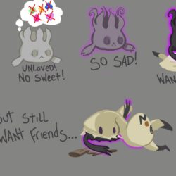 OC] Mimikyu is a dead Milcery, I will not be accepting questions