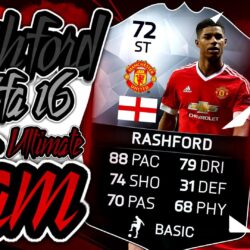 MARCUS RASHFORD ON FIFA 16 ULTIMATE TEAM!!