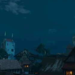 Download The Witcher 3 Novigrad Samsung n7000 wallpapers